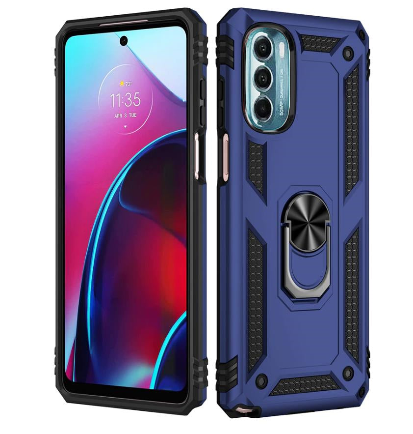 Coque hybride avec anneau pour Motorola Moto G 5G (2022) Coque hybride avec anneau pour Motorola Moto G 5G (2022)
